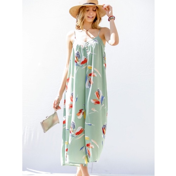 Floral Print Jumpsuit - Picture 3 of 7